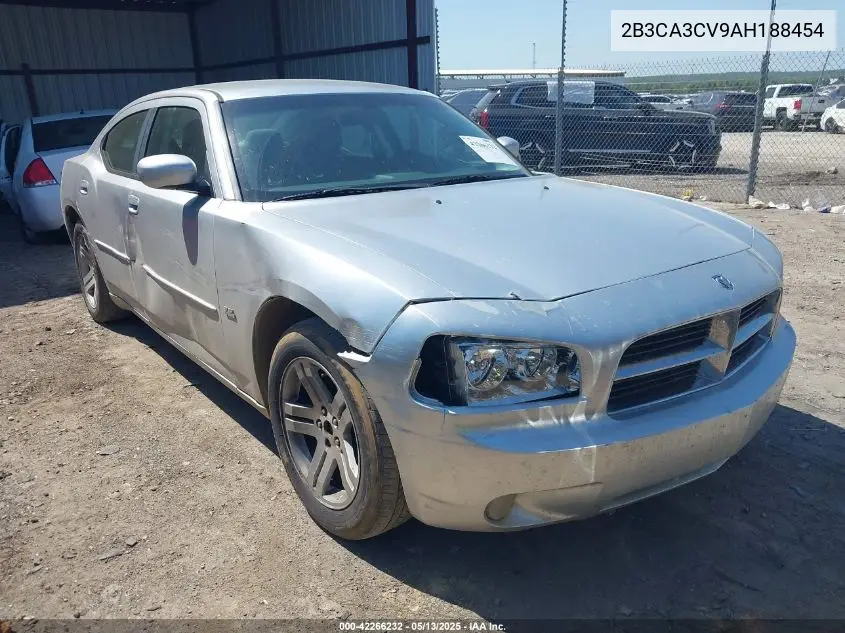 2010 Dodge Charger Sxt VIN: 2B3CA3CV9AH188454 Lot: 42266232