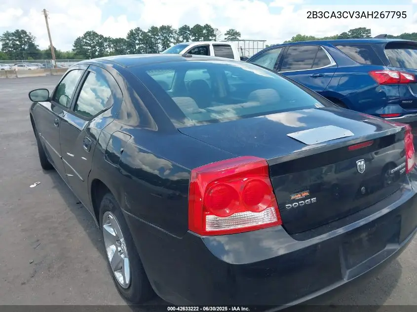 2010 Dodge Charger Sxt VIN: 2B3CA3CV3AH267795 Lot: 42633222