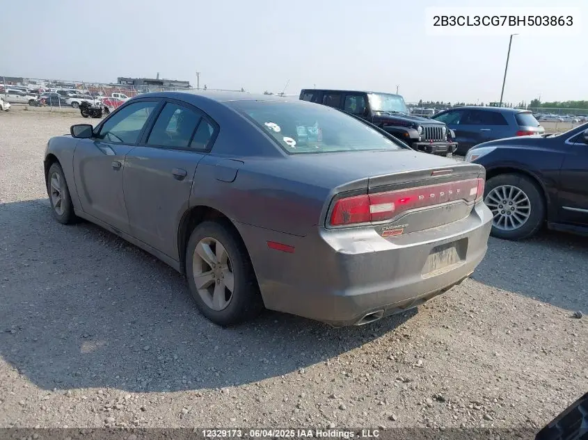 2b3cl3cg7bh503863 2B3CL3CG7BH503863 2011 Dodge Charger