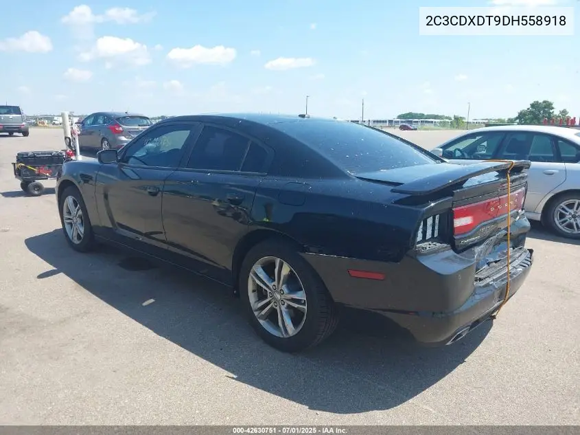 2013 Dodge Charger R/T Max VIN: 2C3CDXDT9DH558918 Lot: 42630751