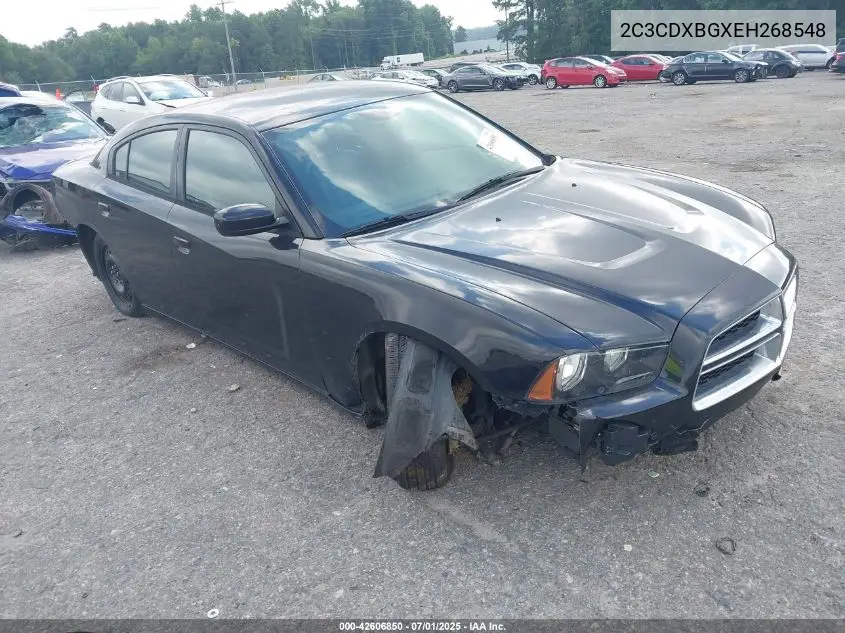 2014 Dodge Charger Se VIN: 2C3CDXBGXEH268548 Lot: 42606850