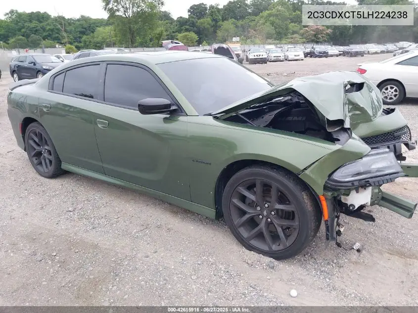 2020 Dodge Charger R/T Rwd VIN: 2C3CDXCT5LH224238 Lot: 42615916