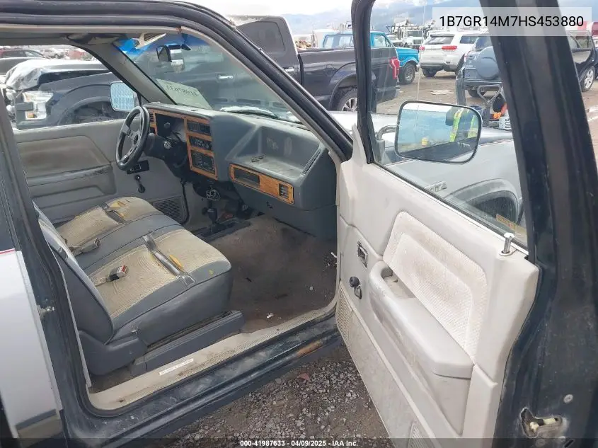 1987 Dodge Dakota VIN: 1B7GR14M7HS453880 Lot: 41987633