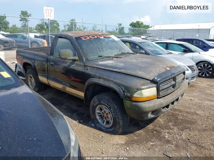 1991 Dodge Dakota VIN: DANIELRBOYLES Lot: 42576880