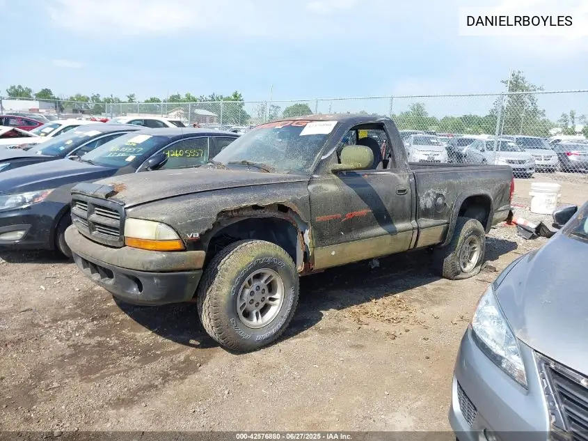1991 Dodge Dakota VIN: DANIELRBOYLES Lot: 42576880