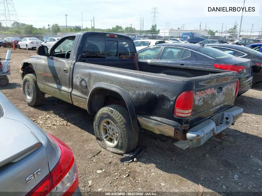 1991 Dodge Dakota VIN: DANIELRBOYLES Lot: 42576880