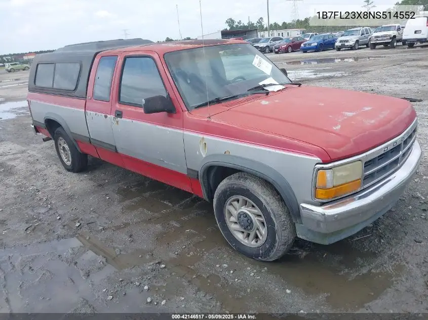 1992 Dodge Dakota VIN: 1B7FL23X8NS514552 Lot: 42146517