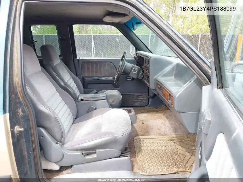 1993 Dodge Dakota VIN: 1B7GL23Y4PS188099 Lot: 42116332