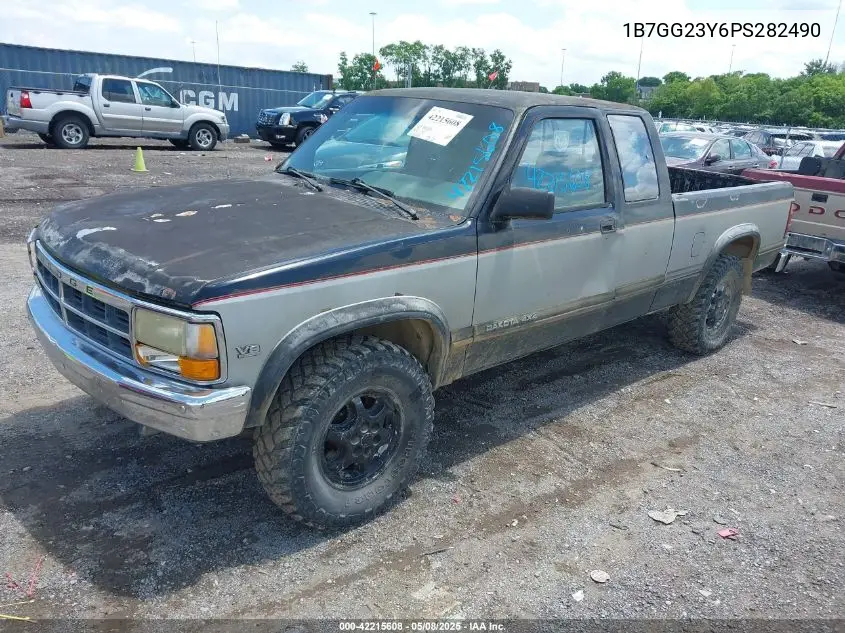 1993 Dodge Dakota VIN: 1B7GG23Y6PS282490 Lot: 42215608