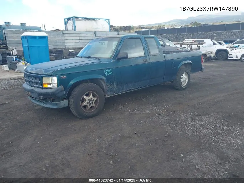 1994 Dodge Dakota VIN: 1B7GL23X7RW147890 Lot: 41323742