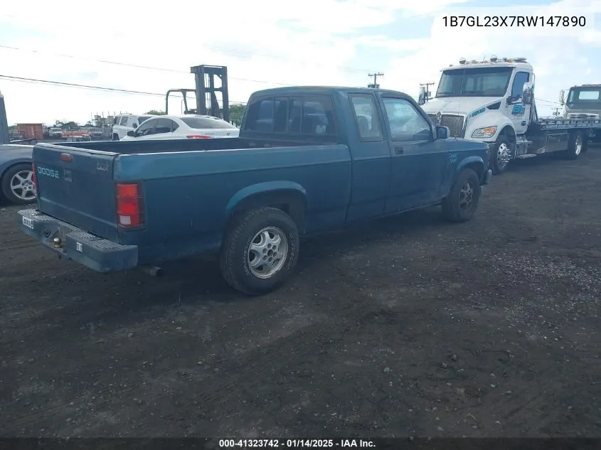 1994 Dodge Dakota VIN: 1B7GL23X7RW147890 Lot: 41323742