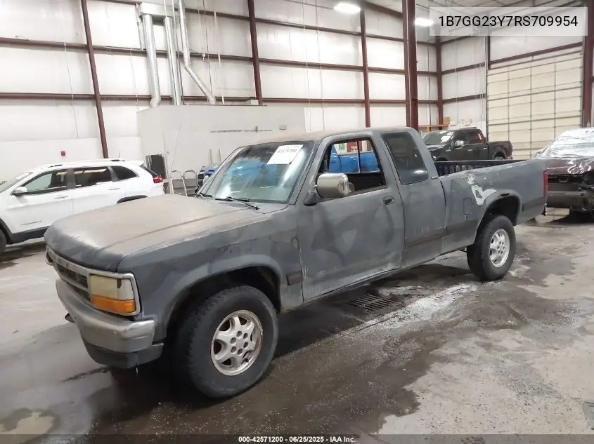 1994 Dodge Dakota VIN: 1B7GG23Y7RS709954 Lot: 42571200