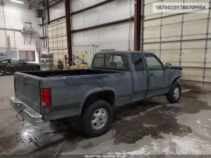 1994 Dodge Dakota VIN: 1B7GG23Y7RS709954 Lot: 42571200