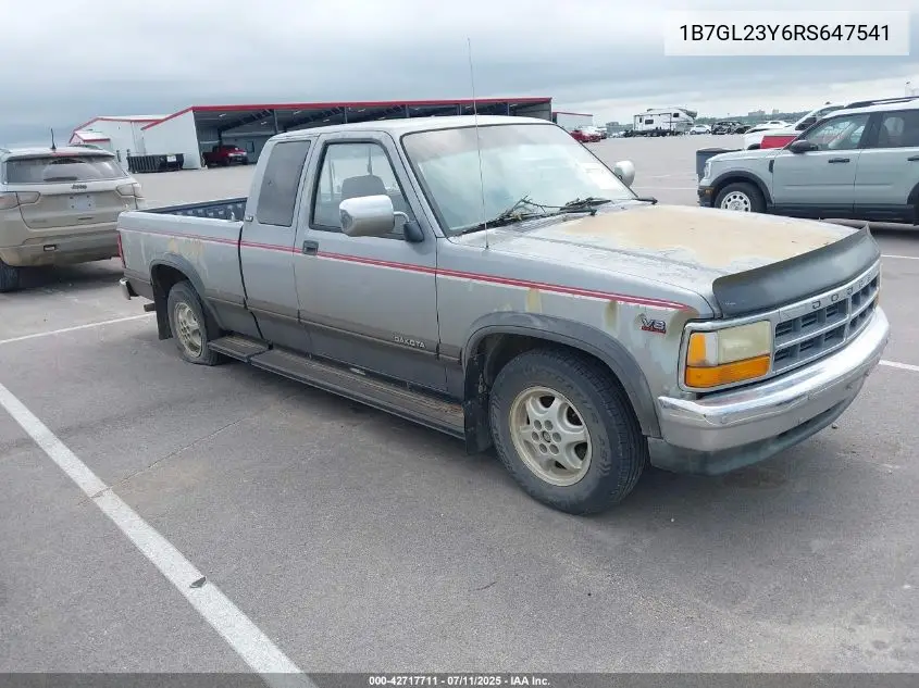 1994 Dodge Dakota VIN: 1B7GL23Y6RS647541 Lot: 42717711