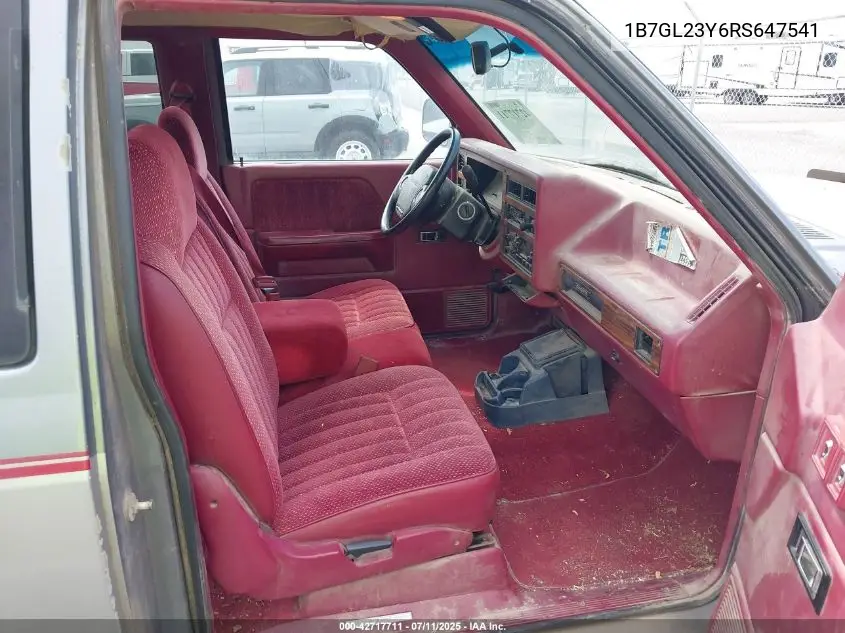 1994 Dodge Dakota VIN: 1B7GL23Y6RS647541 Lot: 42717711