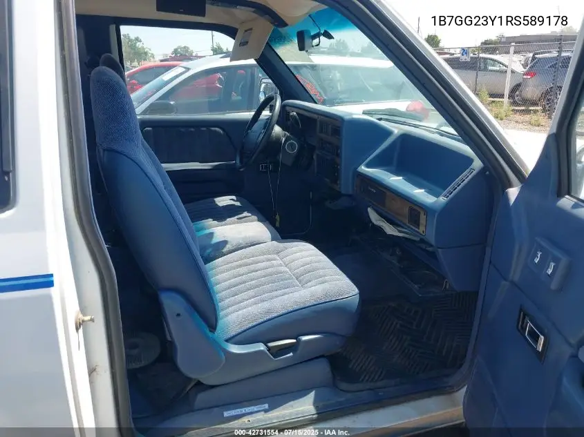 1994 Dodge Dakota VIN: 1B7GG23Y1RS589178 Lot: 42731554