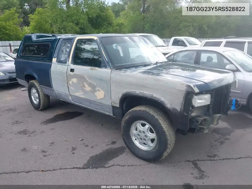 1994 Dodge Dakota VIN: 1B7GG23Y5RS528822 Lot: 42743000