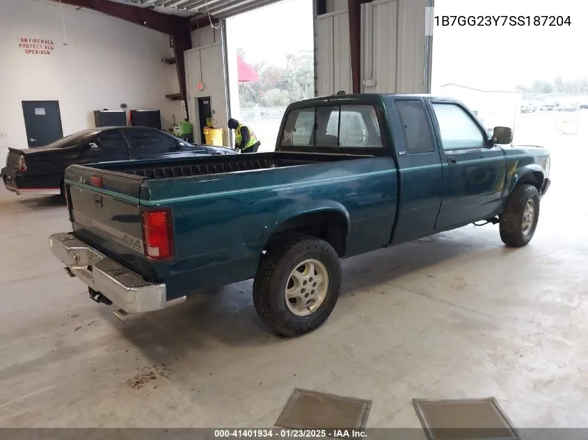 1995 Dodge Dakota VIN: 1B7GG23Y7SS187204 Lot: 41401934
