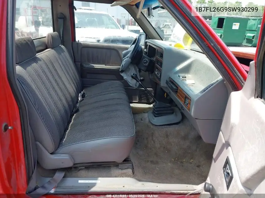 1995 Dodge Dakota VIN: 1B7FL26G9SW930299 Lot: 42315085