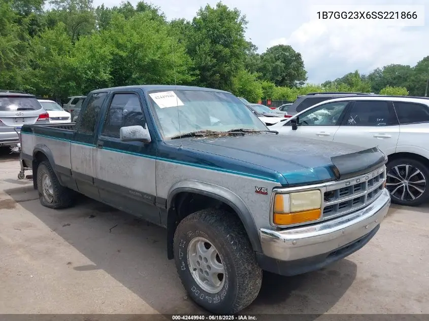1995 Dodge Dakota VIN: 1B7GG23X6SS221866 Lot: 42449940