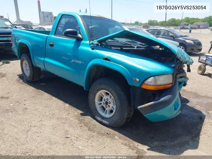 1997 Dodge Dakota Slt/Sport VIN: 1B7GG26Y5VS253054 Lot: 42215925