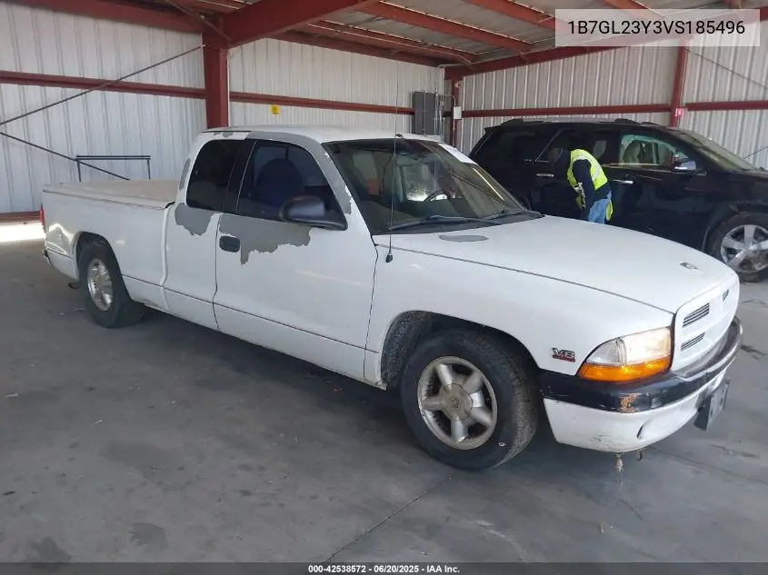 1997 Dodge Dakota Slt/Sport VIN: 1B7GL23Y3VS185496 Lot: 42538572