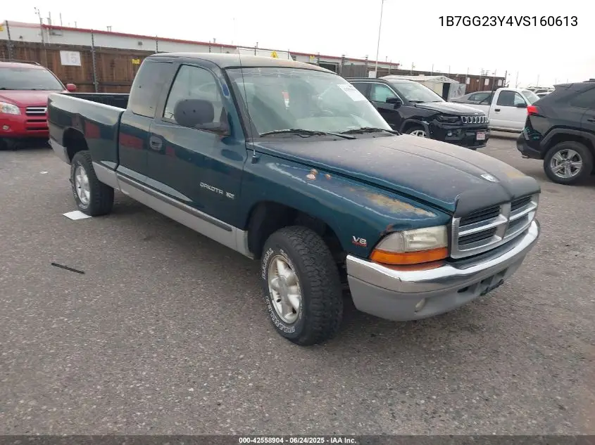 1997 Dodge Dakota Slt/Sport VIN: 1B7GG23Y4VS160613 Lot: 42558904