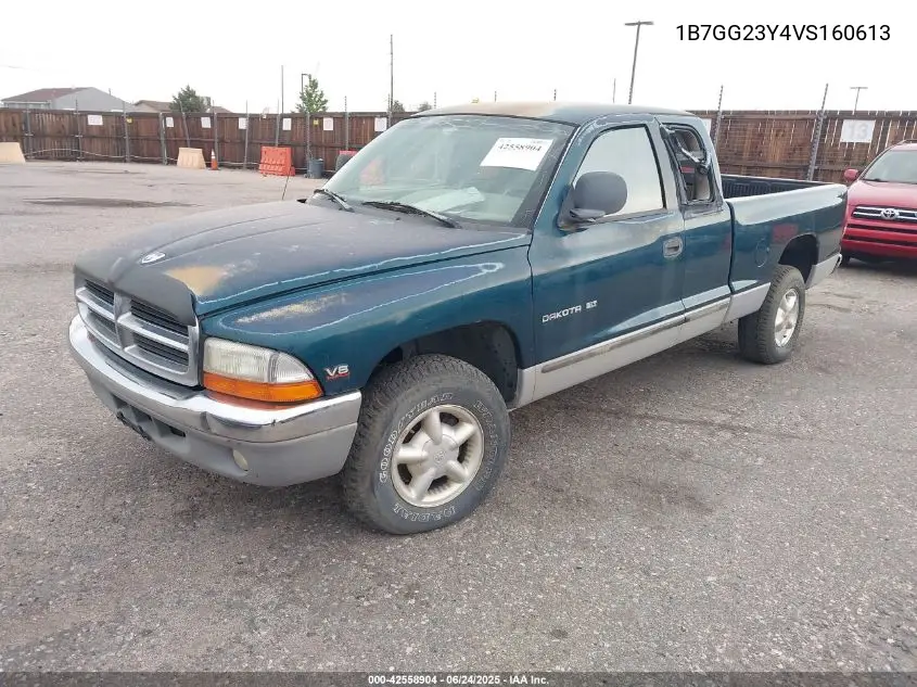 1997 Dodge Dakota Slt/Sport VIN: 1B7GG23Y4VS160613 Lot: 42558904