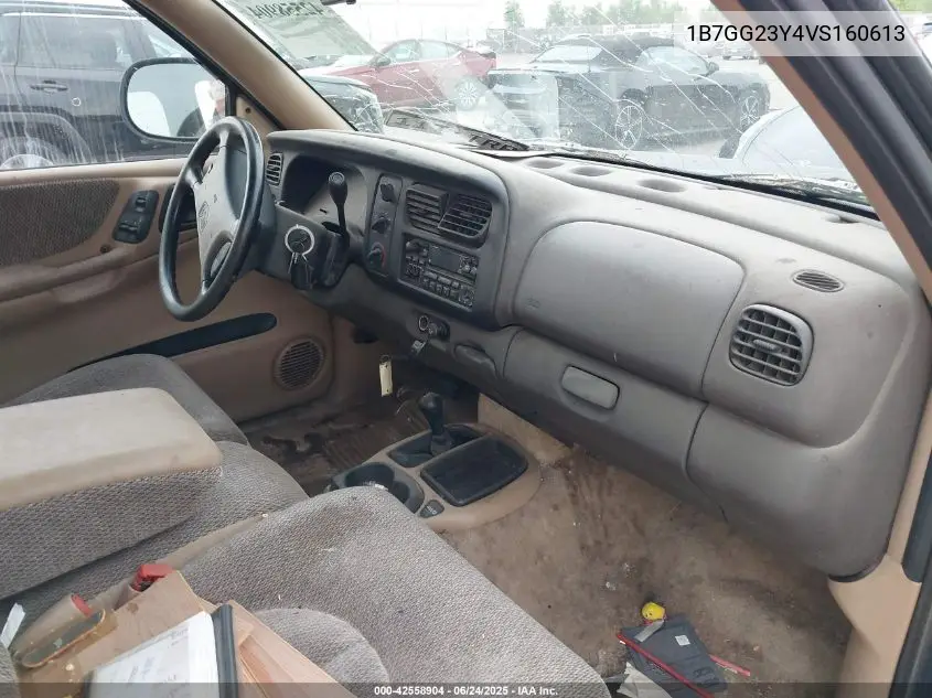 1997 Dodge Dakota Slt/Sport VIN: 1B7GG23Y4VS160613 Lot: 42558904