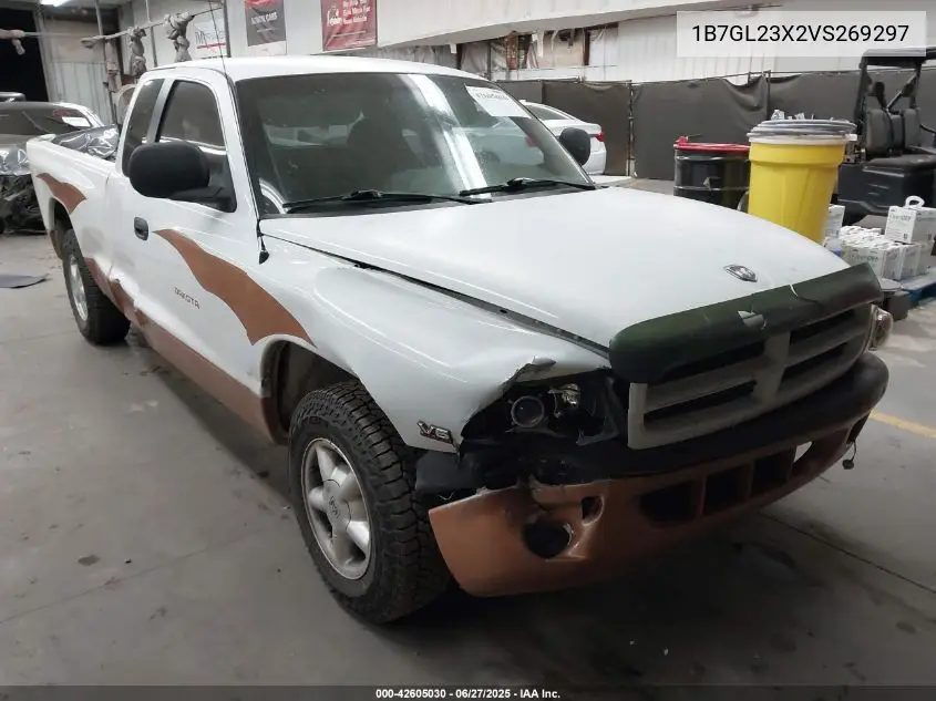 1997 Dodge Dakota Slt/Sport VIN: 1B7GL23X2VS269297 Lot: 42605030