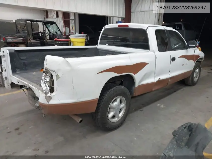 1997 Dodge Dakota Slt/Sport VIN: 1B7GL23X2VS269297 Lot: 42605030