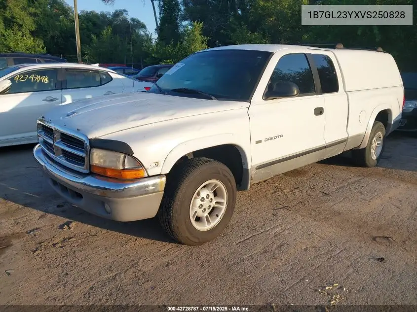 1997 Dodge Dakota Slt/Sport VIN: 1B7GL23YXVS250828 Lot: 42728787