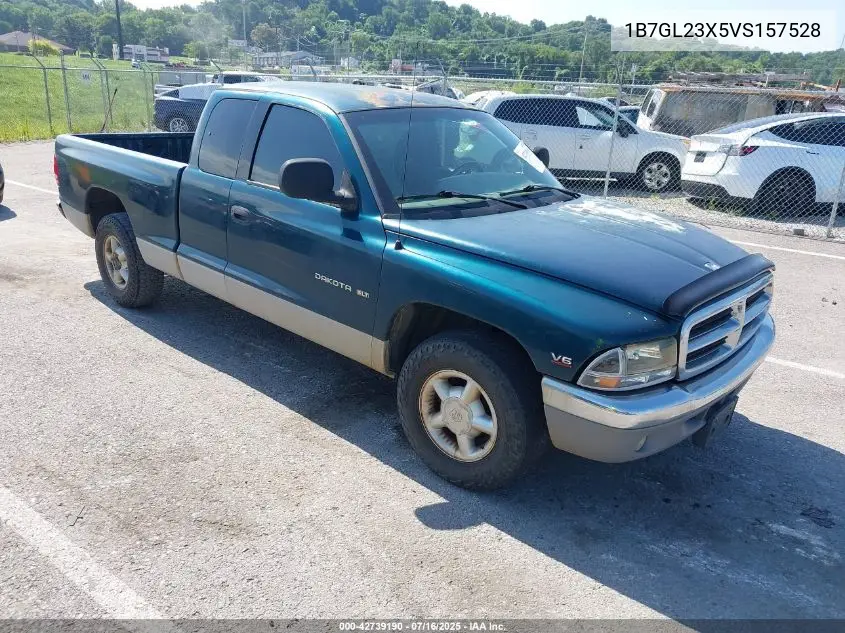 1997 Dodge Dakota Slt/Sport VIN: 1B7GL23X5VS157528 Lot: 42739190