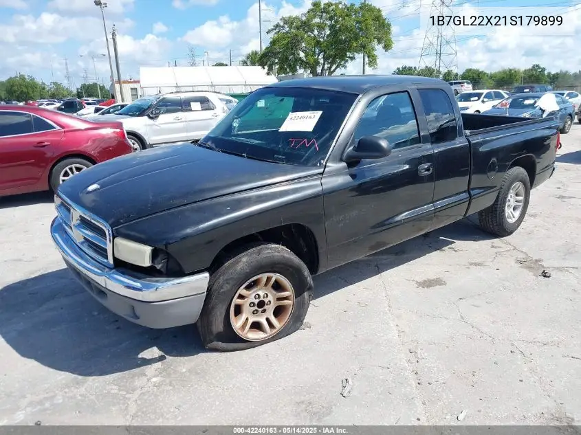 2001 Dodge Dakota Slt/Sport VIN: 1B7GL22X21S179899 Lot: 42240163