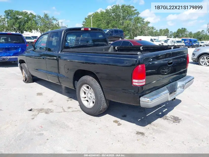 2001 Dodge Dakota Slt/Sport VIN: 1B7GL22X21S179899 Lot: 42240163