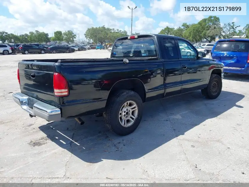 2001 Dodge Dakota Slt/Sport VIN: 1B7GL22X21S179899 Lot: 42240163