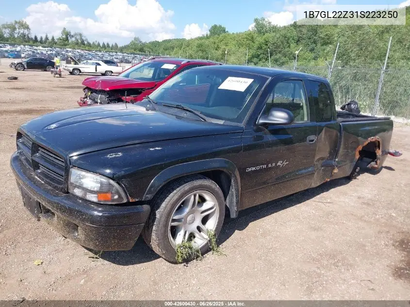 2001 Dodge Dakota Sport VIN: 1B7GL22Z31S223250 Lot: 42600430