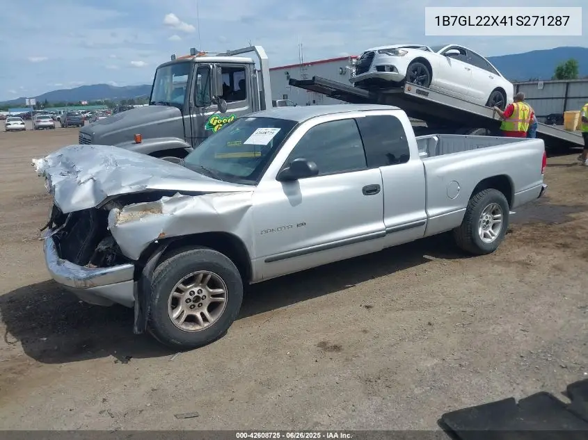 2001 Dodge Dakota Slt/Sport VIN: 1B7GL22X41S271287 Lot: 42608725