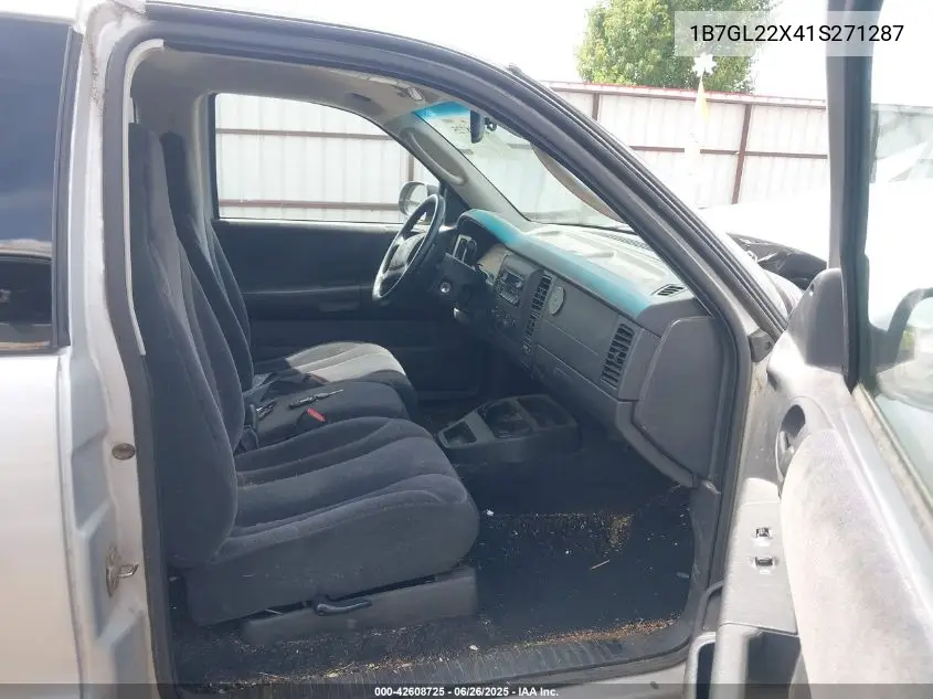 2001 Dodge Dakota Slt/Sport VIN: 1B7GL22X41S271287 Lot: 42608725