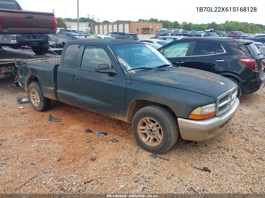 2001 Dodge Dakota Slt/Sport VIN: 1B7GL22X61S168128 Lot: 42626446