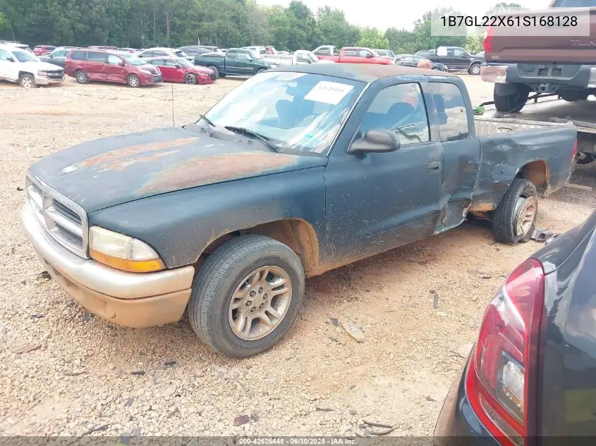 2001 Dodge Dakota Slt/Sport VIN: 1B7GL22X61S168128 Lot: 42626446