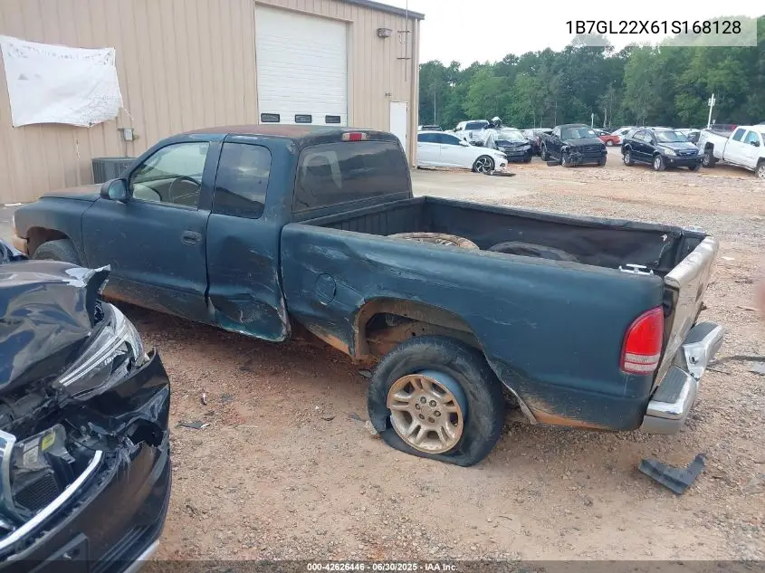 2001 Dodge Dakota Slt/Sport VIN: 1B7GL22X61S168128 Lot: 42626446