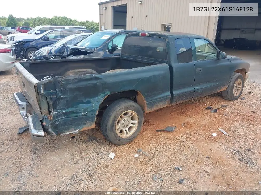 2001 Dodge Dakota Slt/Sport VIN: 1B7GL22X61S168128 Lot: 42626446