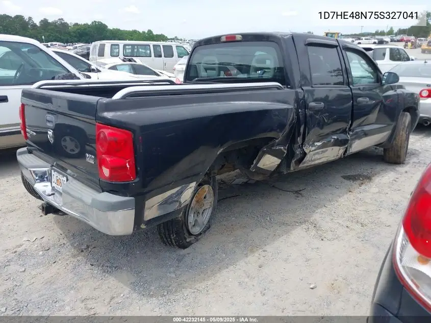 2005 Dodge Dakota Slt VIN: 1D7HE48N75S327041 Lot: 42232145