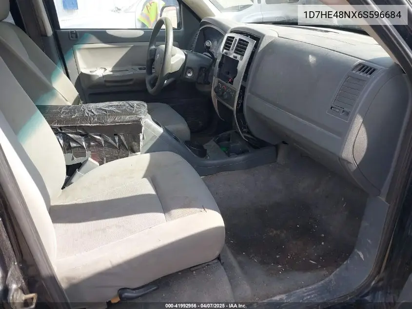2006 Dodge Dakota Slt VIN: 1D7HE48NX6S596684 Lot: 41992956