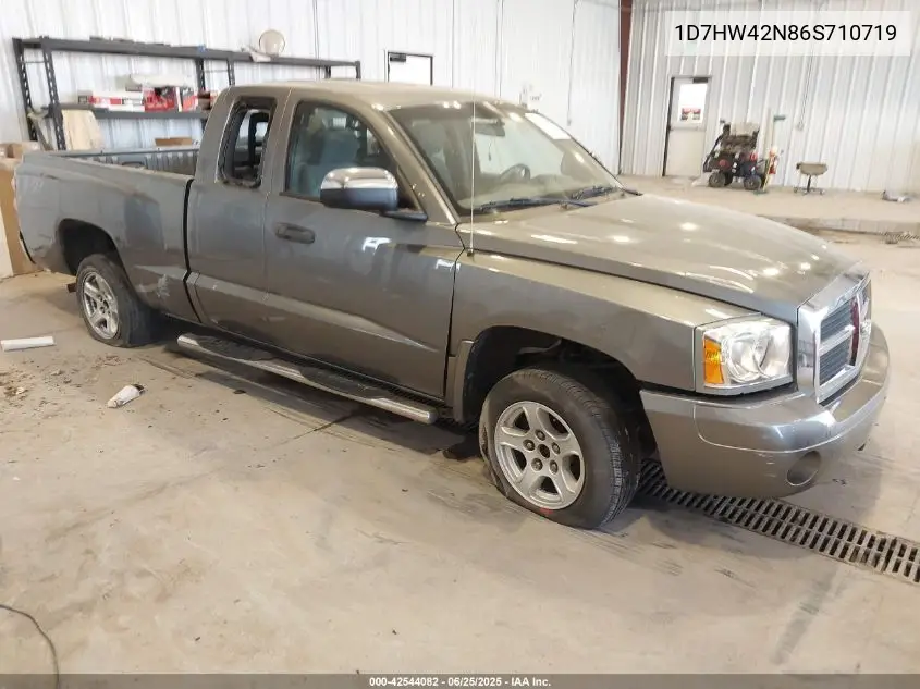 2006 Dodge Dakota Slt VIN: 1D7HW42N86S710719 Lot: 42544082