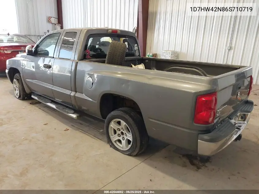 2006 Dodge Dakota Slt VIN: 1D7HW42N86S710719 Lot: 42544082
