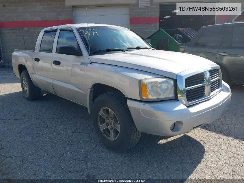 2006 Dodge Dakota VIN: 1D7HW4SN56S503261 Lot: 42562979