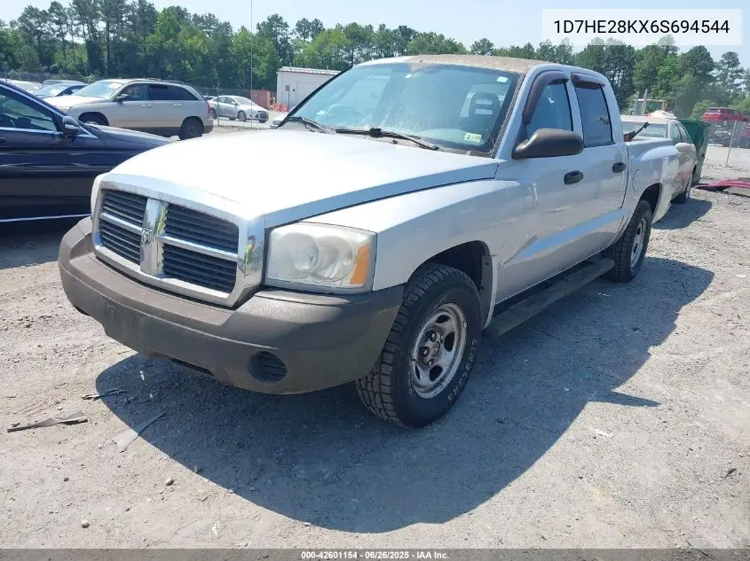 2006 Dodge Dakota St VIN: 1D7HE28KX6S694544 Lot: 42601154