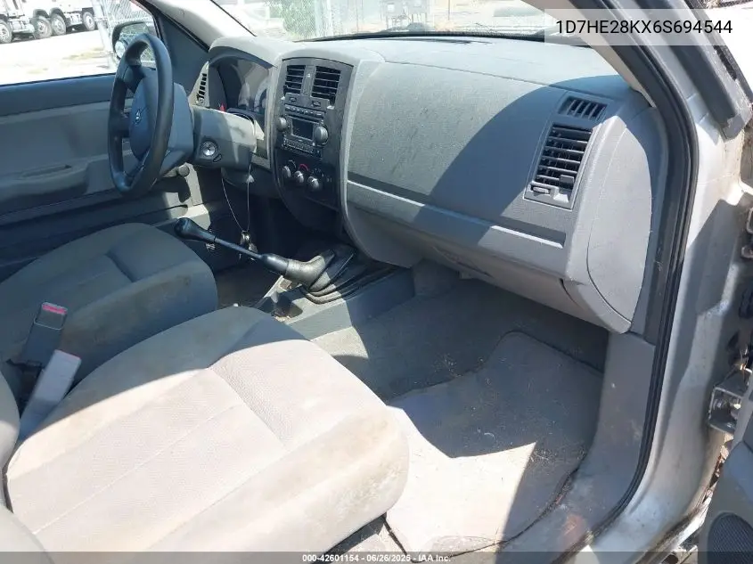 2006 Dodge Dakota St VIN: 1D7HE28KX6S694544 Lot: 42601154